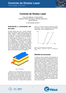 Controle de Diodos Laser - iC