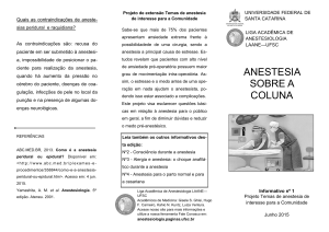 Informativo1 - Anestesiologia UFSC