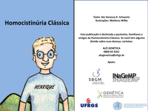 Homocistin&uacute;ria Cl&aacute;ssica