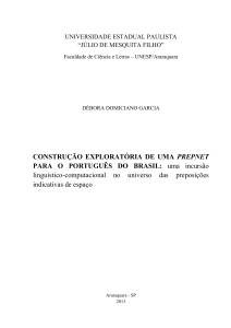 CONSTRUÇÃO EXPLORATÓRIA DE UMA PREPNET
