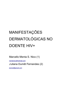 123 HIV Manifestaciones dermatologicas