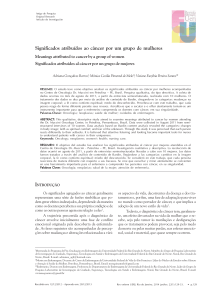 Significados atribuidos al cáncer por un grupo de mujeres
