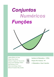 Conjuntos Numéricos Funções