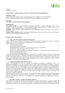 VELIJA® cloridrato de duloxetina MEDICAMENTO SIMILAR