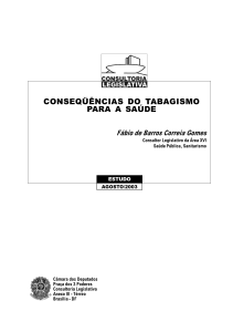 conseqüências do tabagismo para a saúde