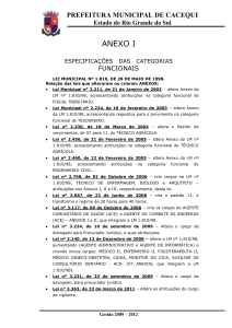 anexo i - Prefeitura Municipal de Cacequi