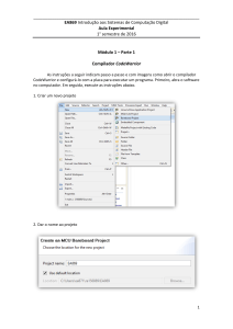 EA869 Introdu&ccedil;&atilde;o aos Sistemas de Computa&ccedil;&atilde;o Digital