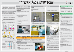 MEDICINA NUCLEAR - Instituto de Radioproteção e Dosimetria