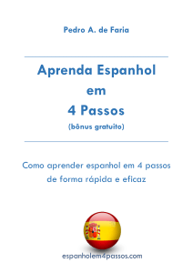 Aprenda Espanhol em 4 Passos