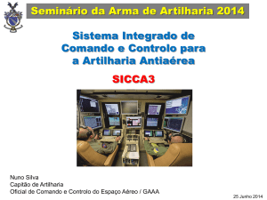 Diapositivo 1 - Revista de Artilharia