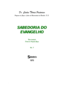 Sabedoria do Evangelho-7