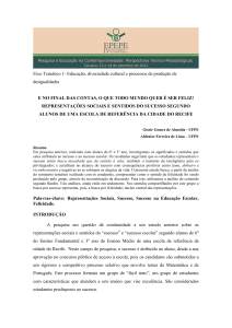 E no final das contas, o que todo mundo quer é ser feliz!