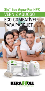 Slc® Eco Aqua-Pur HPX - the Kerakoll products area