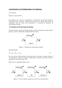 conversão eletromecânica de energia