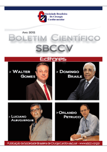Boletim Científico SBCCV 11 - 2012