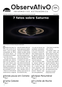7 fatos sobre Saturno