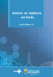 Boletim da Vigilância em Saúde - Prefeitura Municipal de Belo