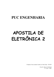 apostila de eletrô n ica 2 - PUC-SP