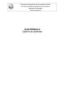 Caderno de problemas de E2 - Faculdade de Engenharia da