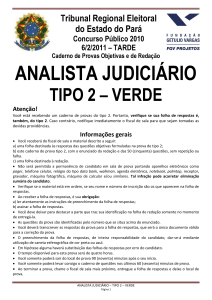 Analista Judiciário