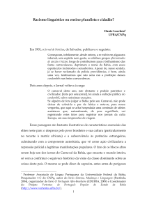 Racismo linguístico ou ensino pluralista e cidadão?