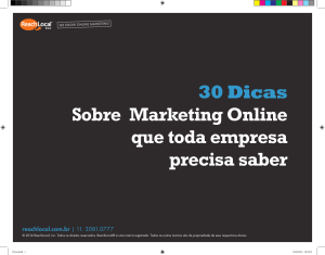 30 Dicas - ReachLocal