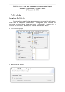Roteiro para a primeira atividade - Entrada e Sa&iacute;da