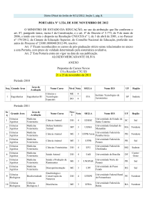 Portaria nº 1.324, de 08 de novembro de 2012 - PPGEd