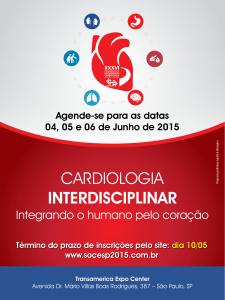 cardiologia INTERDISCIPLINAR - XXXVI Congresso da Sociedade