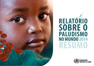 Relatório sobre o paludismo no mundo 2014