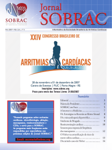 Sumário - Sociedade Brasileira de Cardiologia