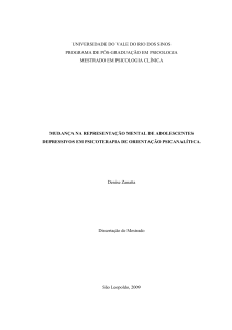 universidade do vale do rio dos sinos programa de pós