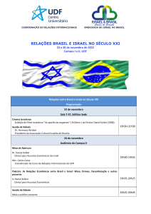 relações brasil e israel no século xxi