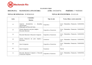 Plano de aula - Mackenzie Rio