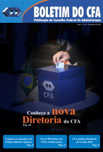 Diretoria do CFA - Conselho Federal de Administração
