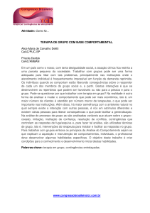 resumo - Congresso Brasileiro TCR