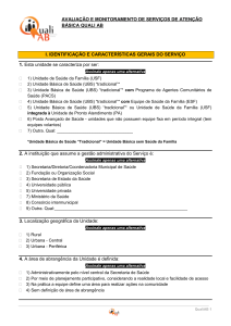 avaliação e monitoramento de serviços de atenção