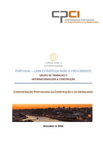 portugal – uma estratégia para o crescimento