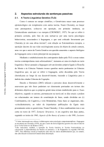 2. Aspectos estruturais de sentenças passivas - DBD PUC-Rio
