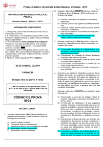 0003 - Residência Multiprofissional em Saude