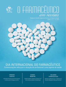 O FARMACÊUTICO EM REVISTA Edição 111 - CRF-PR