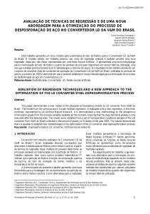 Visualizar PDF - Tecnologia em Metalurgia, Materiais e Mineração