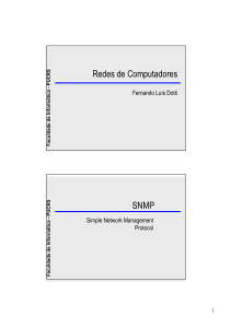 SNMP - Faculdade de Informática