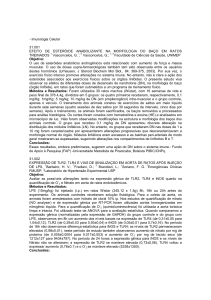 Imunologia Celular 31.001 EFEITO DE ESTERÓIDE