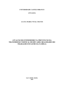 atuação do enfermeiro na prevenção da transmissão vertical do hiv