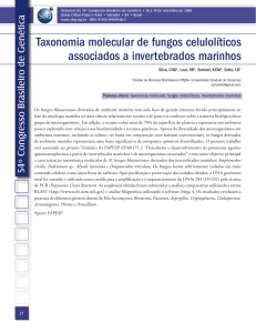 Taxonomia molecular de fungos celulolíticos associados a