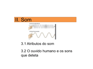 Atributos do som e ouvido humano