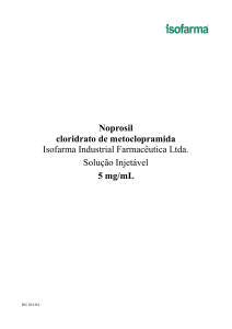 Noprosil cloridrato de metoclopramida