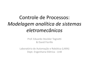 Modelagem analítica de sistemas eletromecânicos