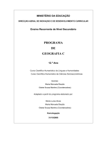 programa de geografia c